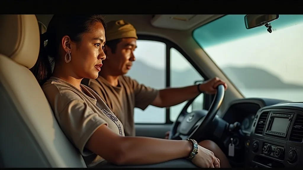 Toyota HiAce with Driver in Labuan Bajo